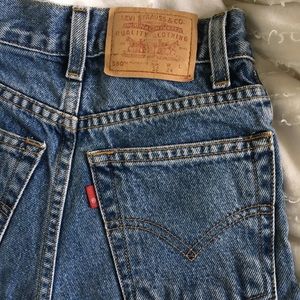 Levi’s 550 high waisted jeans